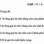 Gdp Bình Quân Đầu Người Nghĩa Là Gì