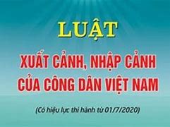 Luật Số 49 Về Xuất Nhập Cảnh