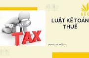 Luật Thuế Mới Nhất 2023